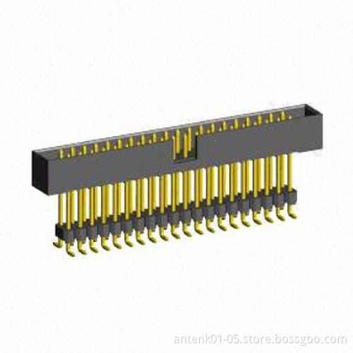 2.0mm Box Headers, SMD Version, Made of Copper Alloy Contacts